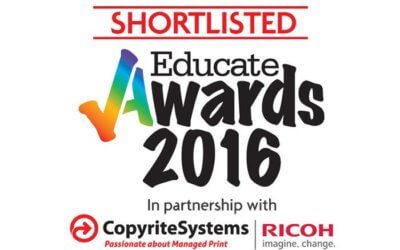 Yr11 Amber’s & Eleanor’ film has been shortlisted in Educate Awards