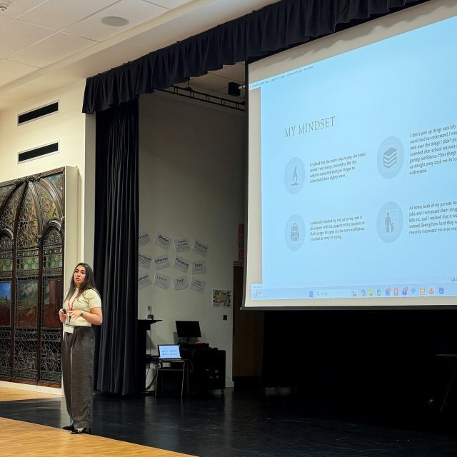 We were honoured to have Mia Charnock, one of our alumni back with us yesterday to share her experience of how being a student at Holly Lodge helped her to get to uni to become a civil engineer. 👷♀️ She shared the importance of mindset, hard work and personality to meet your ambitions. She also shared some of the amazing work and responsibility she has for big infrastructure projects around our city and the north west, as well as some of the routes available to our students to become engineers and the need for female role models in STEM & Engineering.
Thanks for coming back to see us Mia! ⭐️It was wonderful to hear about your journey and success and for you to share so much with our students.
#HollyLodgeLife #ExpectToAchieve