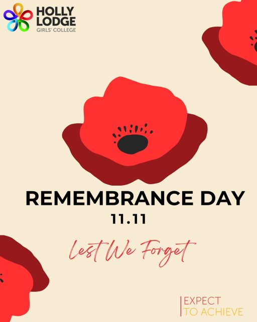 Today we will fall silent at 11 o’clock to remember all those who have been affected by war. Those who have fought for peace, been killed in action, or civilians caught up in war zones.🕊️
#HollyLodgeLife #ExpectToAchieve