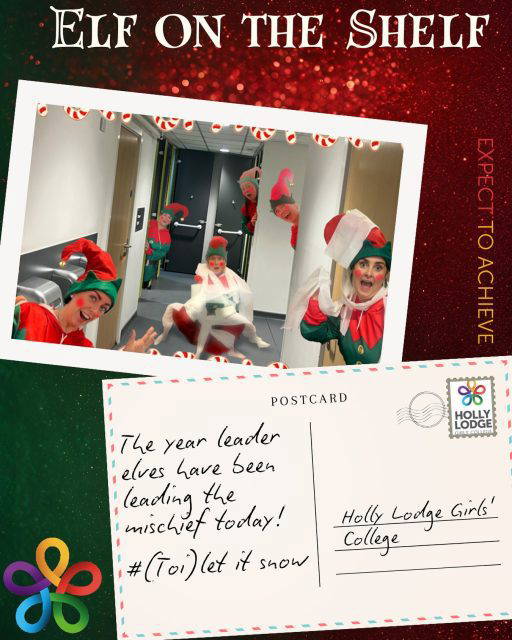 Day 2 and our Year Leader Elves have been up to no good…
#HollyLodgeLife #ExpectToAchieve