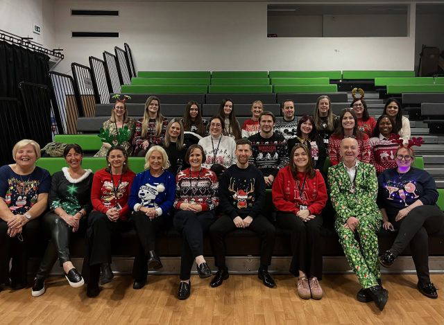 Happy Christmas Jumper day from our staff! 🎄✨
#HollyLodgeLife #ExpectToAchieve