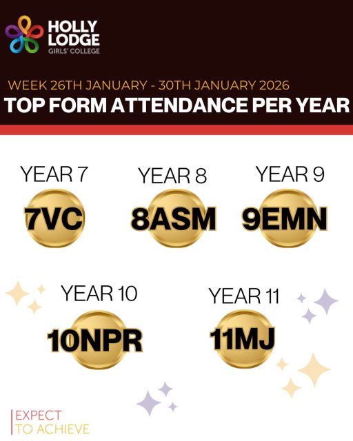 A couple of changes up at the top for our best attending forms! Have a good weekend everyone
#HollyLodgeLife #ExpectToAchieve