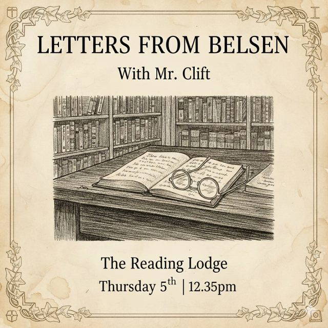 Make your way over to the Reading Lodge at lunch time on Thursday for a guest appearance from Mr Clift! 📚
#HollyLodgeLife #ExpectToAchieve