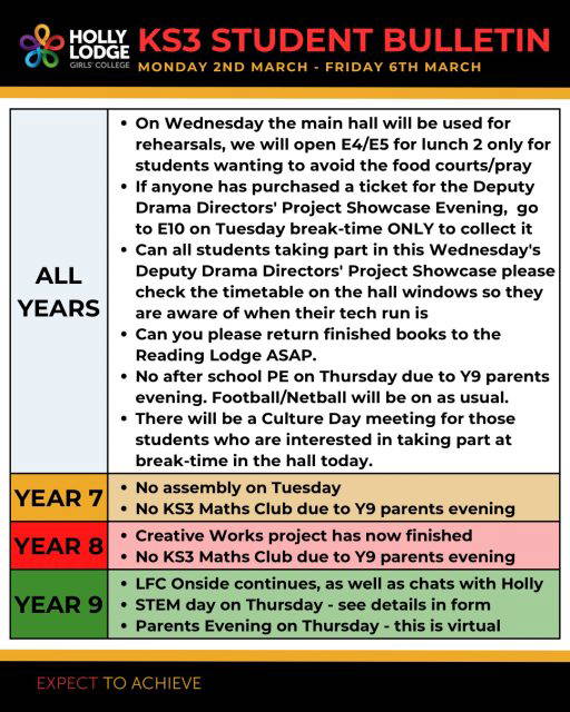 Have a good week everyone! 
#HollyLodgeLife #ExpectToAchieve