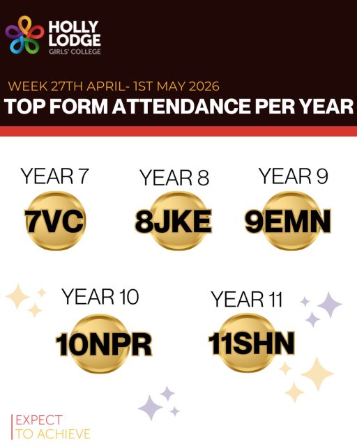 No change at the top for our KS3 forms! Enjoy the bank holiday weekend ✨
#HollyLodgeLife #ExpectToAchieve