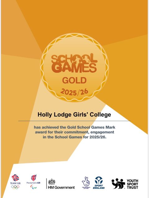 We have managed to achieve a Gold Quality Mark for our physical activity and sport provision this year! We wanted to thank all teachers and students who have been involved in this year’s events. 🏆
#HollyLodgeLife #ExpectToAchieve