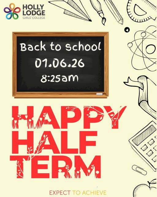Enjoy the week off and stay safe in the hot weather! ☀️
#HollyLodgeLife #ExpectToAchieve