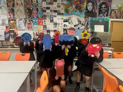 Year 7 have been working with The LFC Foundation in association with Kodansha on a 6 week Symbolism Mascot project. Students then designed and created a foam mascot puppet that embodied their super powers, strengths and best qualities such as kindness, fun, empathy and joy. Well done everyone! 
#HollyLodgeLife #ExpectToAchieve