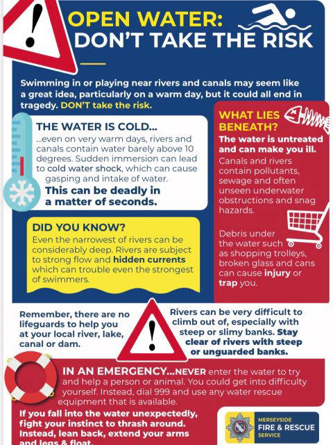 As we experience more hot weather, please ensure you know the risks and keep yourselves safe around water!
#HollyLodgeLife #ExpectToAchieve