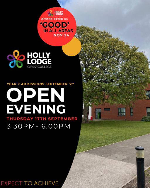 A date for your diary if you have children starting Year 7 next summer!
#HollyLodgeLife #ExpectToAchieve