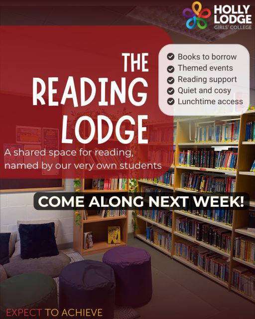 The Reading Lodge will open its doors to all next week! Head over there and check out what books they have, there will be something for everyone 📚
#HollyLodgeLife #ExpectToAchieve