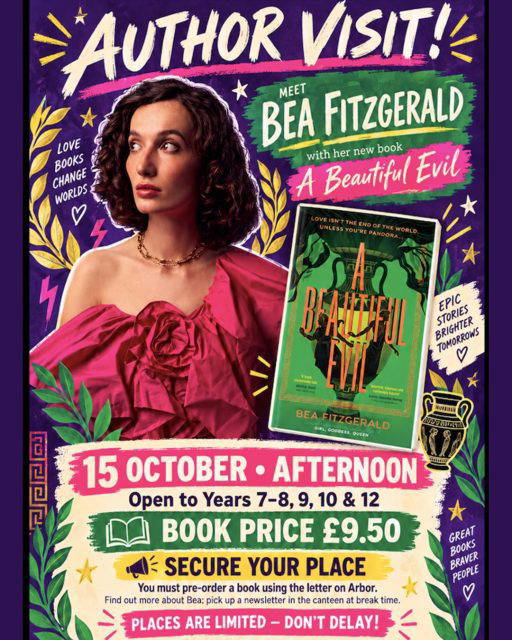 Bestselling author Bea Fitzgerald is visiting Holly Lodge on the afternoon of the 15th October. Live reading from her new book, a Q&A session as well as a book signing. Pre-order your book for £9.50 on Arbor. Be quick! Limited places available! 🚨📚
#HollyLodgeLife #ExpectToAchieve