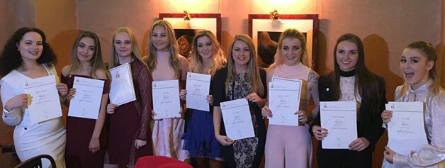 Duke of Edinburgh students at the gold awards at St James’s Palace