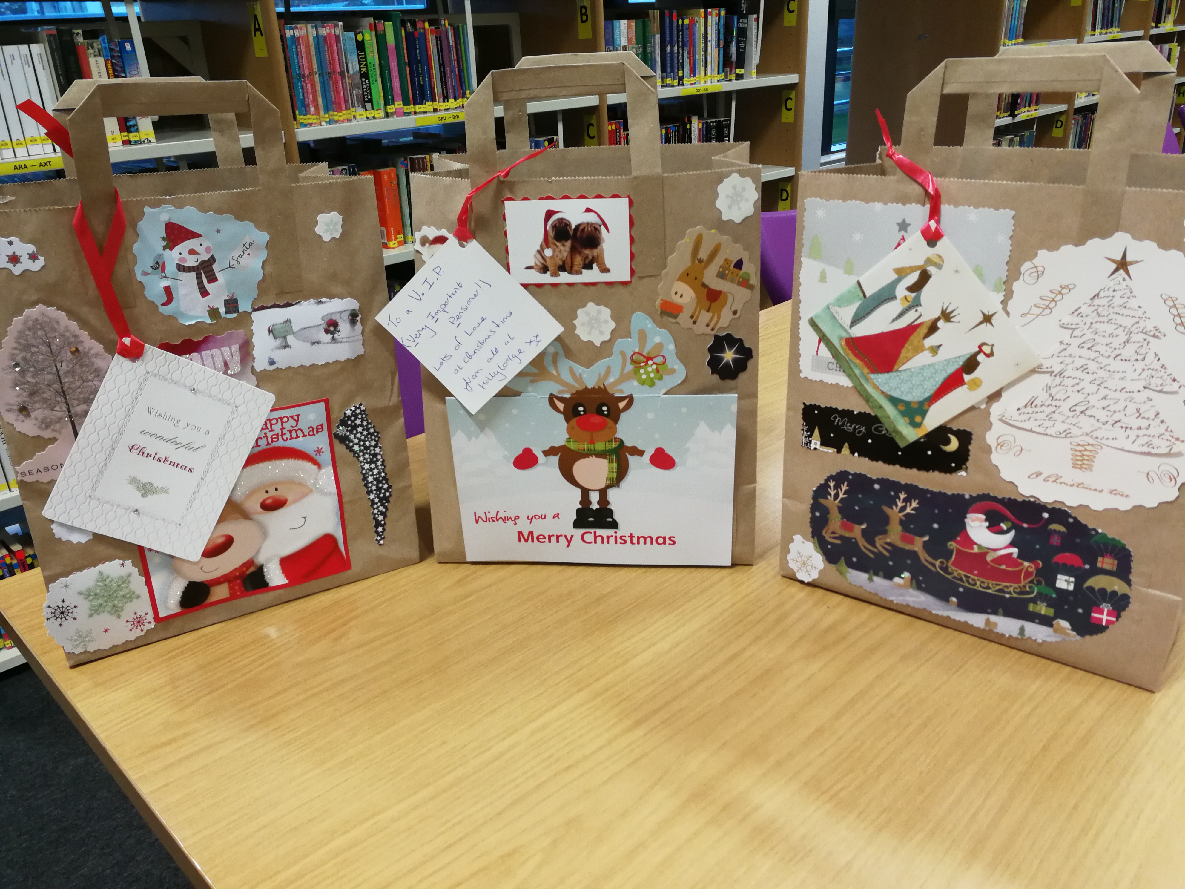 Christmas Hamper Bags for our V.I.Ps