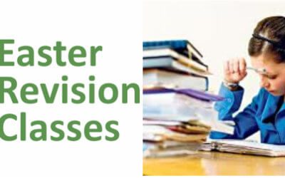 Easter Revision classes 2018 Years 11 and 13