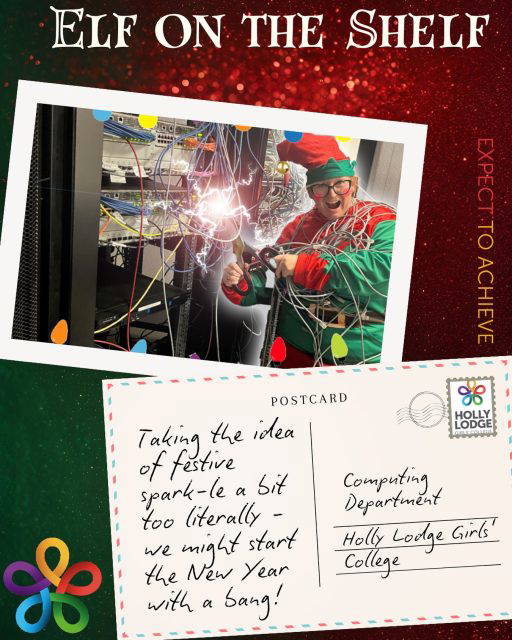 This is definitely against ‘Elf and Safety…
#HollyLodgeLife #ExpectToAchieve